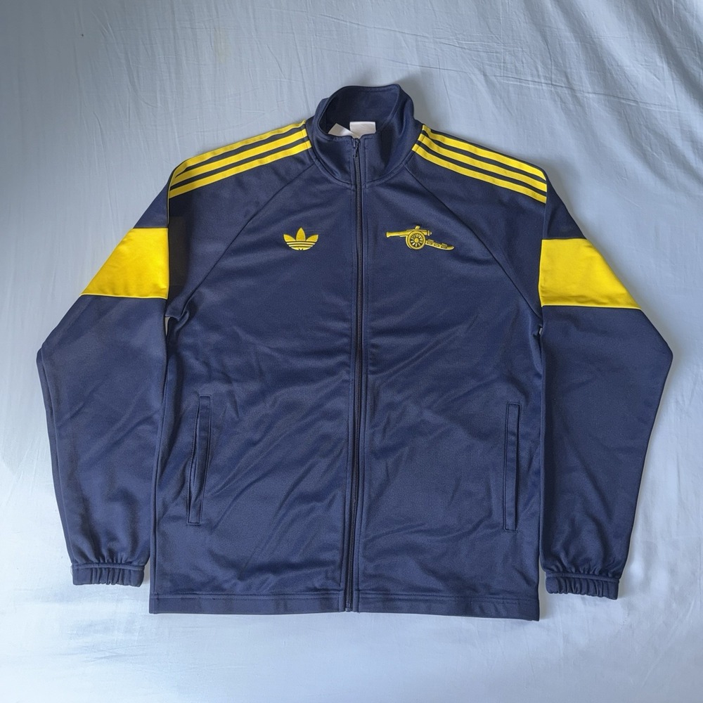 Adidas Originals Arsenal FC LFSTLR Track Zipper Jacket Men L Night Indigo JZ5802